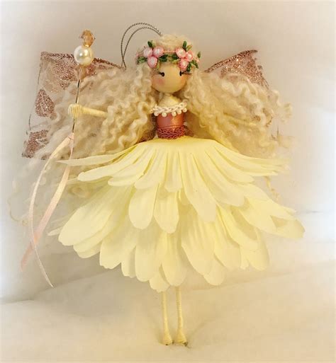 A Handcrafted Fairy Doll Made By The Fairy Trail Hello My Name Is