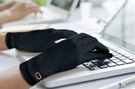 Copper Compression Arthritis Gloves With Touchscreen Tips Relief For Hand Pain Carpal Tunnel