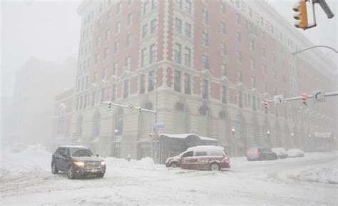 Buffalo Hunkers Down As Extreme Snow Storm Hits The Hill News