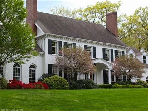 I grew up in a red brick house and seeing this one felt like home almost instantly. Image result for colonial home landscaping | Colonial ...