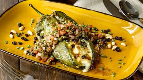 Receta de manzanas asadas con canela. Cocina Mexicana: Receta para preparar chiles rellenos de ...