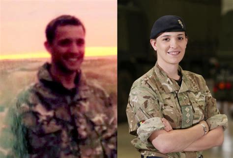 Armys First Transgender Soldier Hannah Winterbourne Poses In Dress And