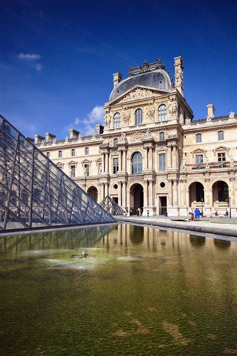 Louvre Museum architecture Paris Photograph by Pierre ...