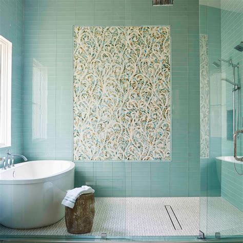 Coastal Resort Style Spacious Master Bath In 2020 Mosaic Tiles Bank