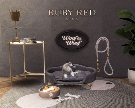 Ruby Red Sims February Sims 4 Pet Shop Cc Set ♡ Early Access