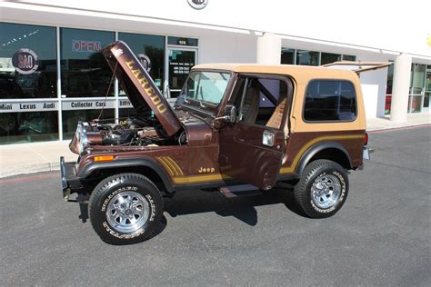 1985 Jeep Cj 7 Laredo 4wd Stock P1301 For Sale Near Scottsdale Az