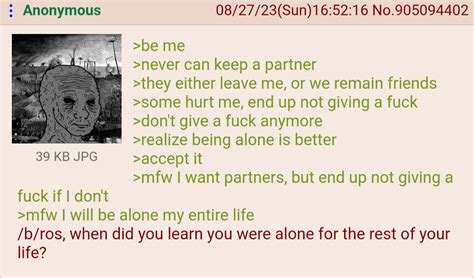 Anon Takes The Loner Pill R Greentext Greentext Stories Know