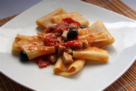 Paccheri Con Sugo Di Ricciola Le Ricette Di Marina