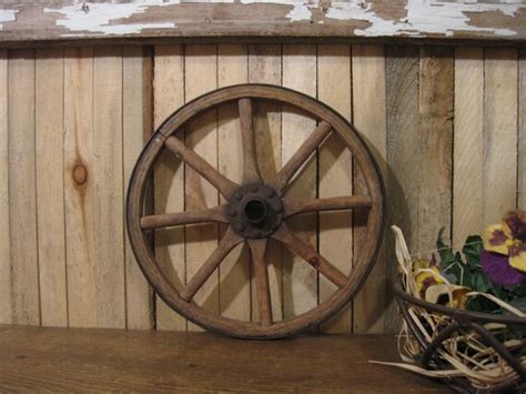 Small Wooden Wagon Wheel