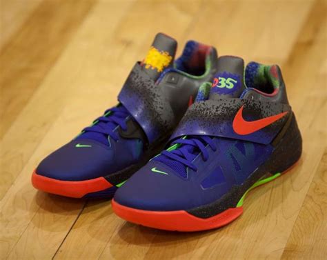 Kevin Durant Debuts Nerf Nike Zoom Kd Iv In Okc Charity Game Sole