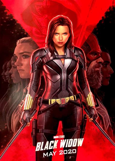 Marvel Black Widow Movie Poster Popsugar Entertainment