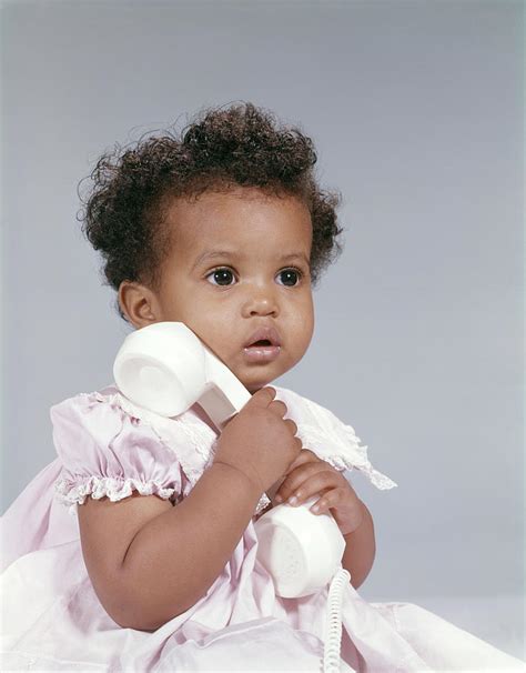 1960s African American Baby Girl Photograph By Vintage Images