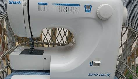 shark euro pro x sewing machine manual