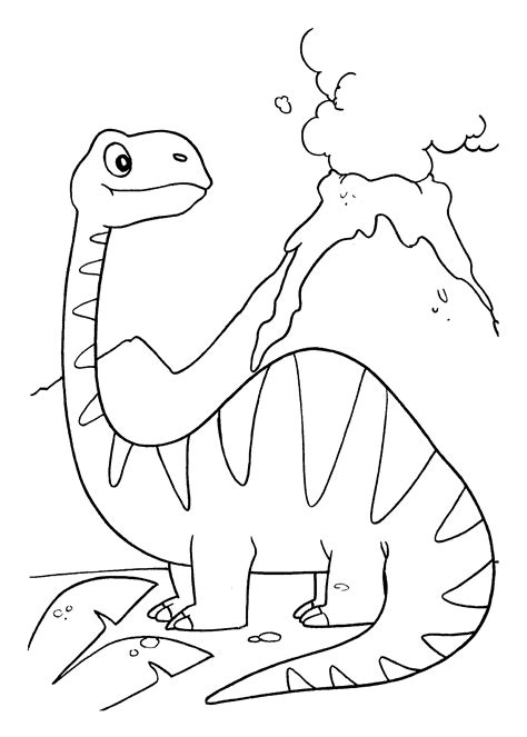 Desenhos Para Pintar E Colorir Dinossauro Imprimir Desenho Pdmrea