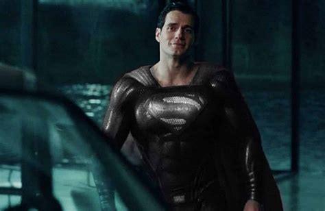Justice League Snyder Cut Footage Reveals Supermans Black Suit