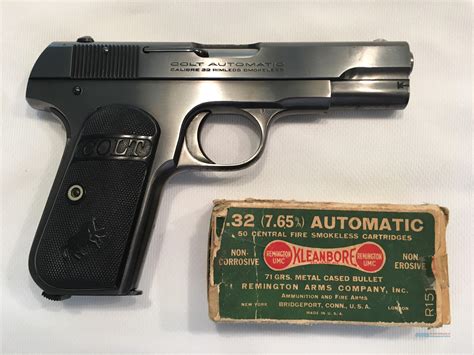 Colt Automatic 32 Rimless Smokeles For Sale At