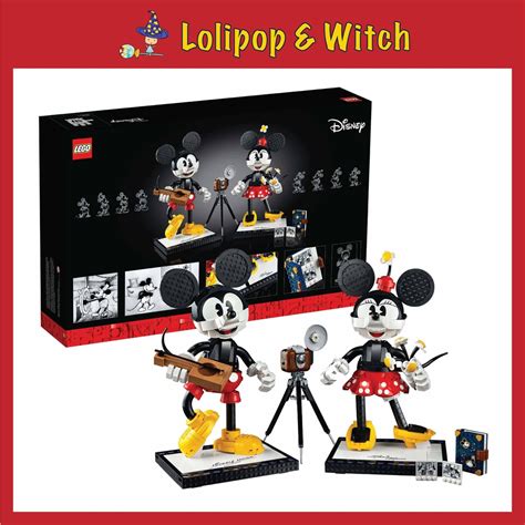 Lego Disney Mickey Mouse And Minnie Mouse Buildable Characters 43179