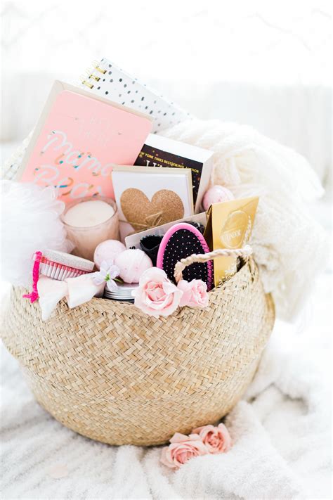 This is an especially thoughtful gift for a new mom nervous about returning to work, since she can have a small reminder of her baby with her all day long. How to Make A New Mom Survival Basket | Glitter, Inc ...
