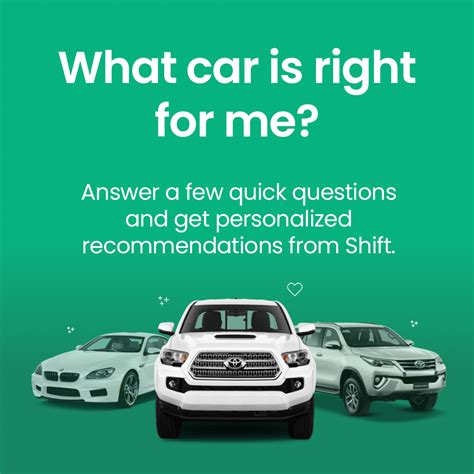 Finding The Perfect Car Just Got Easier With Shifts Car Finder Quiz