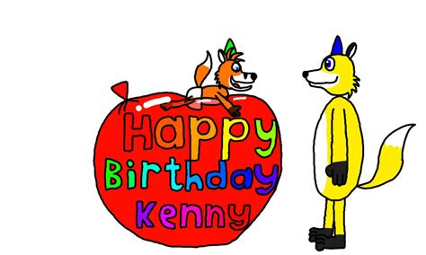 Happy Birthday Kenny By Louieyellowfox On Deviantart