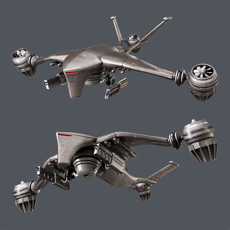 В водах баренцева моря с радаров пропадает американская подводная лодка. 3D model Hunter killer-drone | CGTrader