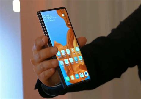 Huawei Katlanabilir Telefonunu Tanıttı Mate X Hür Haber