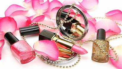 Makeup Cosmetics Desktop Wallpapers Rose Lipstick Nail