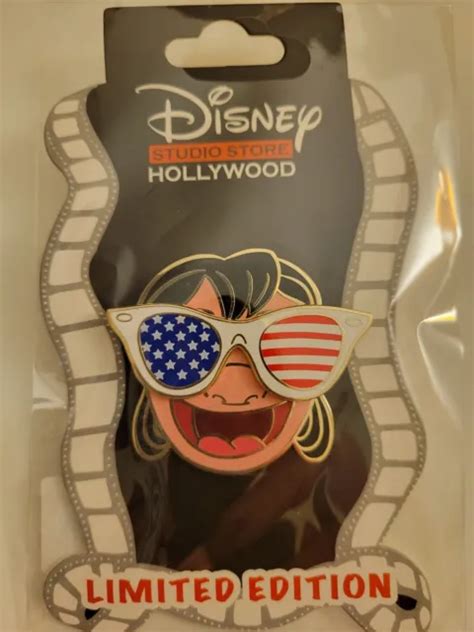 Disney Dssh Dsf Patriotic Sunglasses Lilo Pin Le 400 New In Hand Eur 41