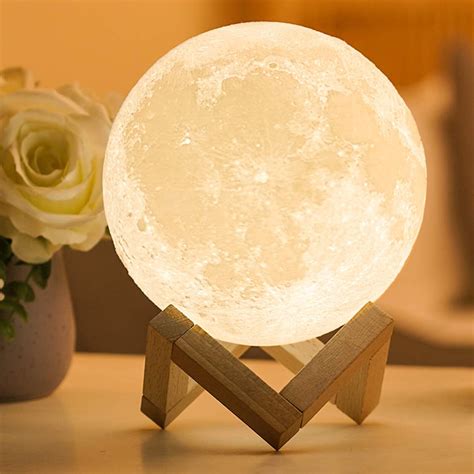 Moon Lamp 59 Inches With Stand Adjustable Brightness And