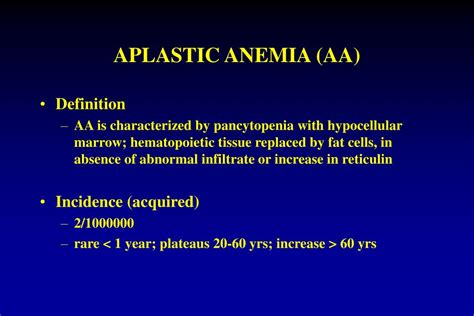 Ppt Definition Of Anemia Powerpoint Presentation Free Download Id