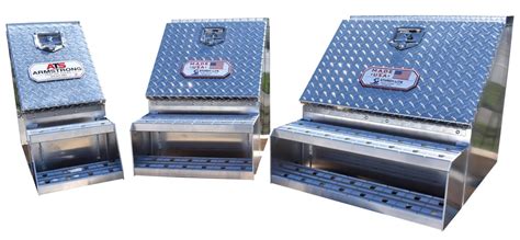 ALUMINUM STEP BOXES   STURDY LITE   Equipment Supply of  