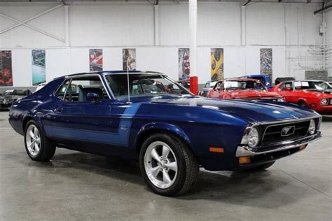 1971 Ford Mustang Grande 0 Blue Coupe 347 Stroker V8 C4 Automatic