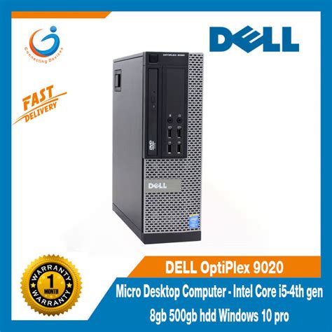 Dell Optiplex 9020 Micro Desktop Computer Intel Core I5 4th Gen 8gb