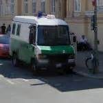 For pictograms used, see bsicon/catalogue at wikimedia commons. "Berliner Wanne" Mercedes-Benz T2 609 D Police in Berlin ...