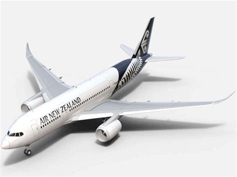 Airbus A350 800 Air New Zealand 3d Model By Dreamscape Studios