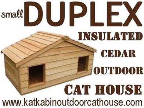 Why opt for an outdoor cat house for feral cats. Wood Project Ideas: Heated cat house plans