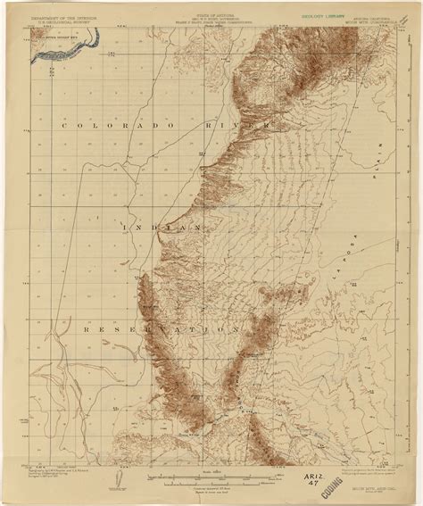 Arizona Historical Topographic Maps Perry Castañeda Map Collection
