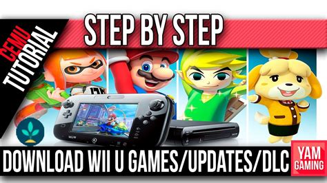 [Tutorial] How to download Wii u Games/Updates/DLCS ! - YouTube