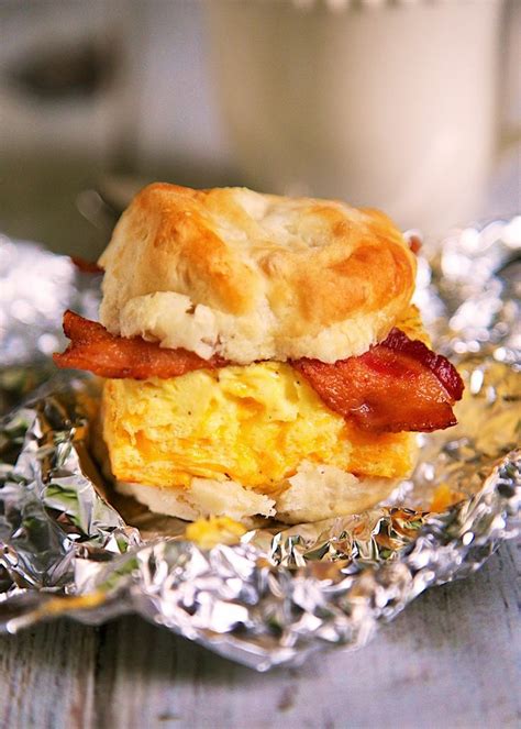 Bacon Egg And Cheese Biscuit Sandwich Recipe Biscuit