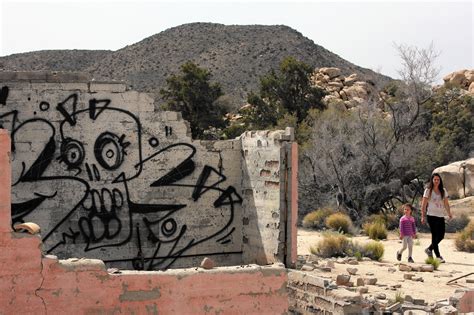 Graffiti Artists Move To National Parks Shocks Nature Community La Times