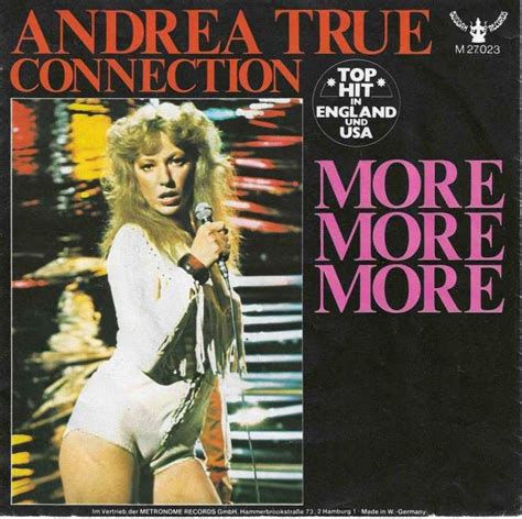 Andrea True Connection More More More 7 Vinyl Single