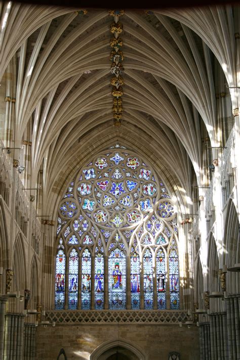 Exeter Cathedral Gothic Architecture Cathedral