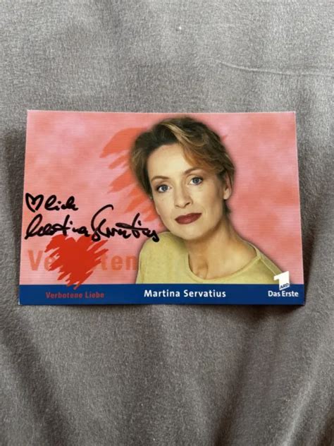martina servatius verbotene liebe autogrammkarte original signiert bc 71897 eur 5 00 picclick de
