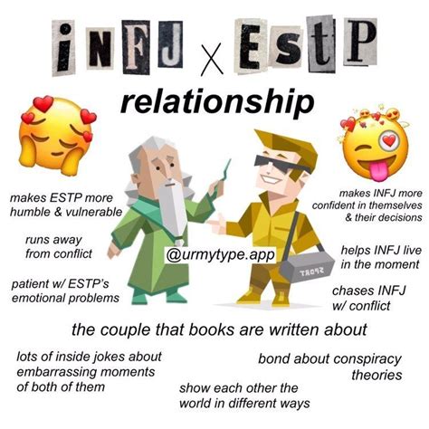 Infj X Estp Relationship Meme Mbti Mbti Relationships Mbti Infj