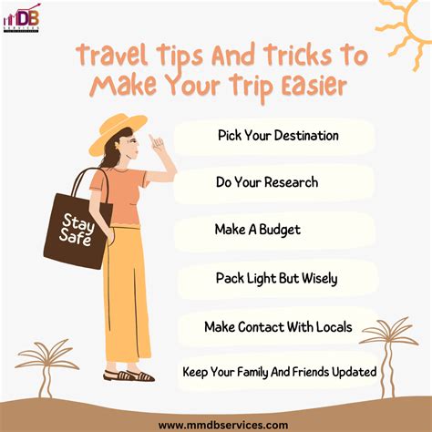 Travel Tips And Tricks To Make Your Trip Easier And Happier Mmdb Services