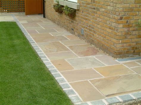 Sometimes it's easy to be unaware of how much dirt has build up on your patio slabs, since it does build up so gradually. Indian Sandstone Paving - Natural Stone Patio Flags ...