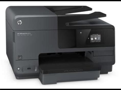 Hp officejet pro 8710 scanner now has a special edition for these windows versions: HP OFFICEJET PRO 8710 All-in-one Printer Scanner Copier Fax - YouTube