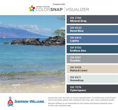 Repose gray isn't a typical cool gray paint colour as it has subtle nuances that you might not see until the painting is done! REVEL BLUES: Mineral Gray (SW 2740), Revel Blue (SW 6530 ...