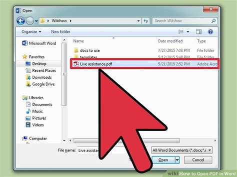 Hipdf will quickly upload the file. How to Open PDF in Word: 15 Steps (with Pictures) - wikiHow