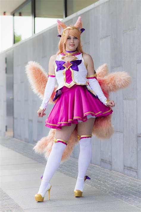 Self Star Guardian Ahri From League Of Legends By Adia Cosplay R